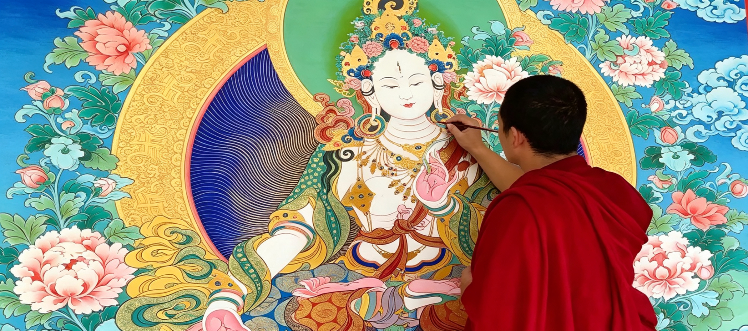 Buddhist Figures and Symbolic Meanings in Thangka Art: How to Understand a Tibetan Thangka